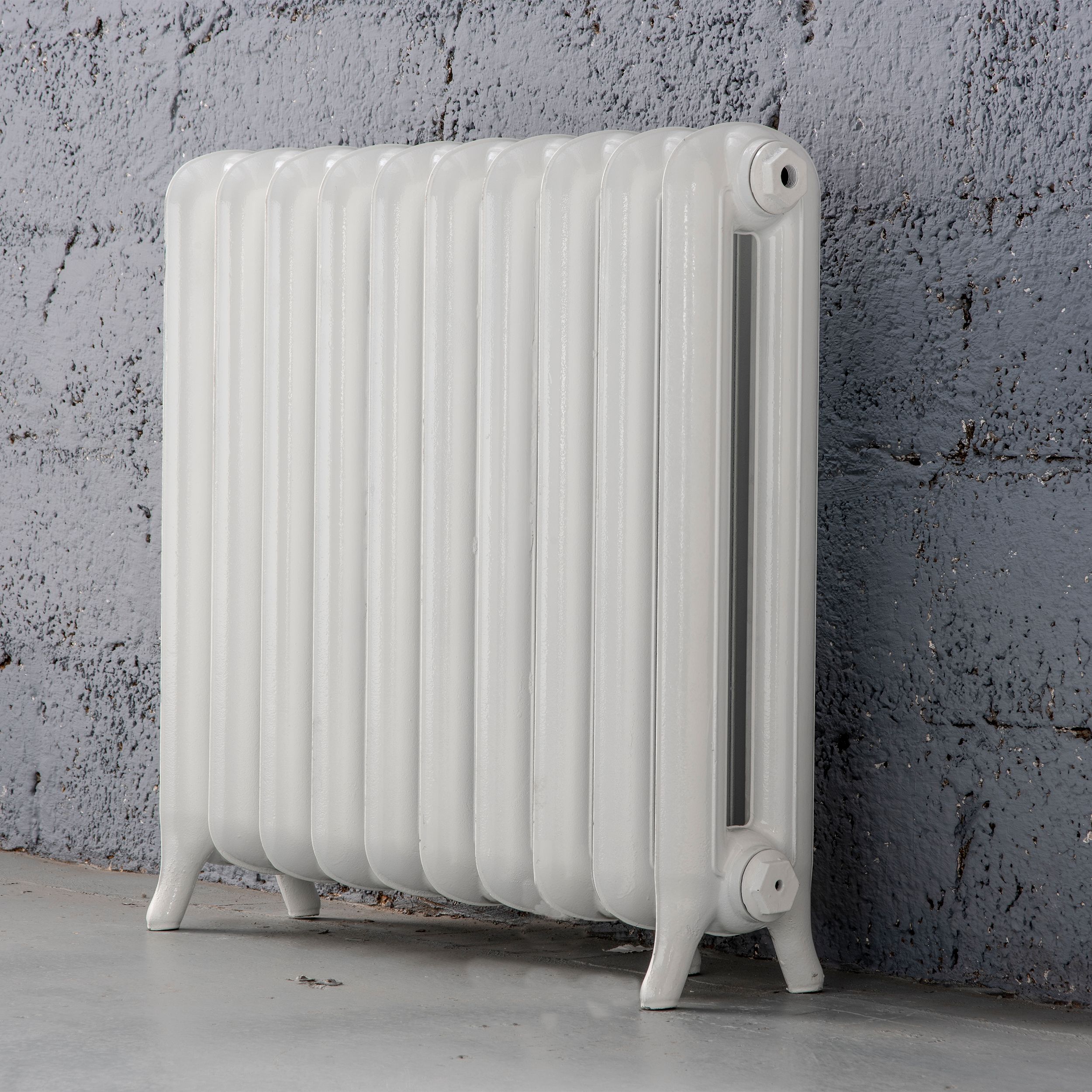 Arroll Princess Cast iron White 10 Column Radiator, (W)794mm x (H)748mm