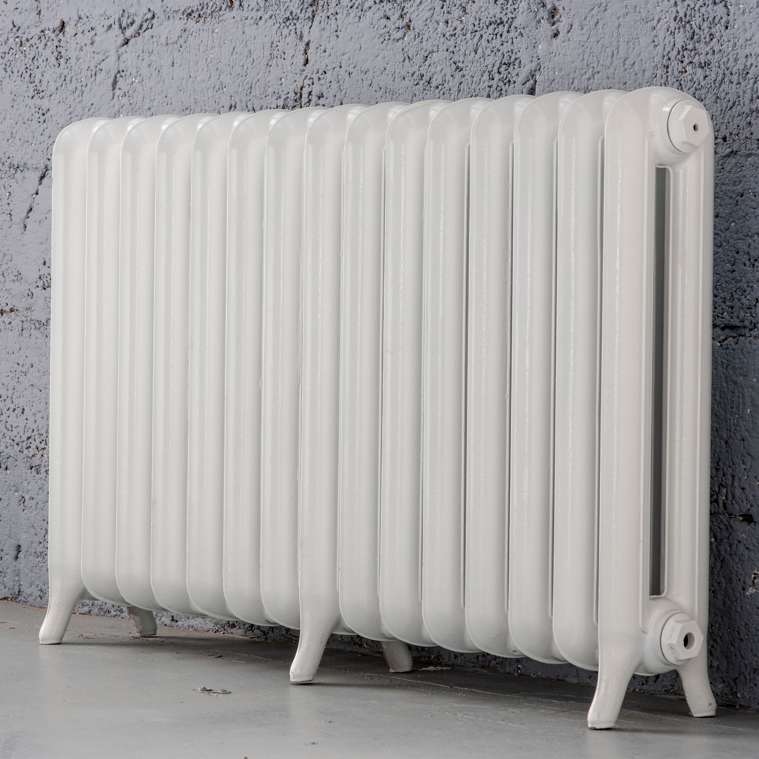 Arroll Princess Cast iron White 15 Column Radiator, (W)1174mm x (H)549mm
