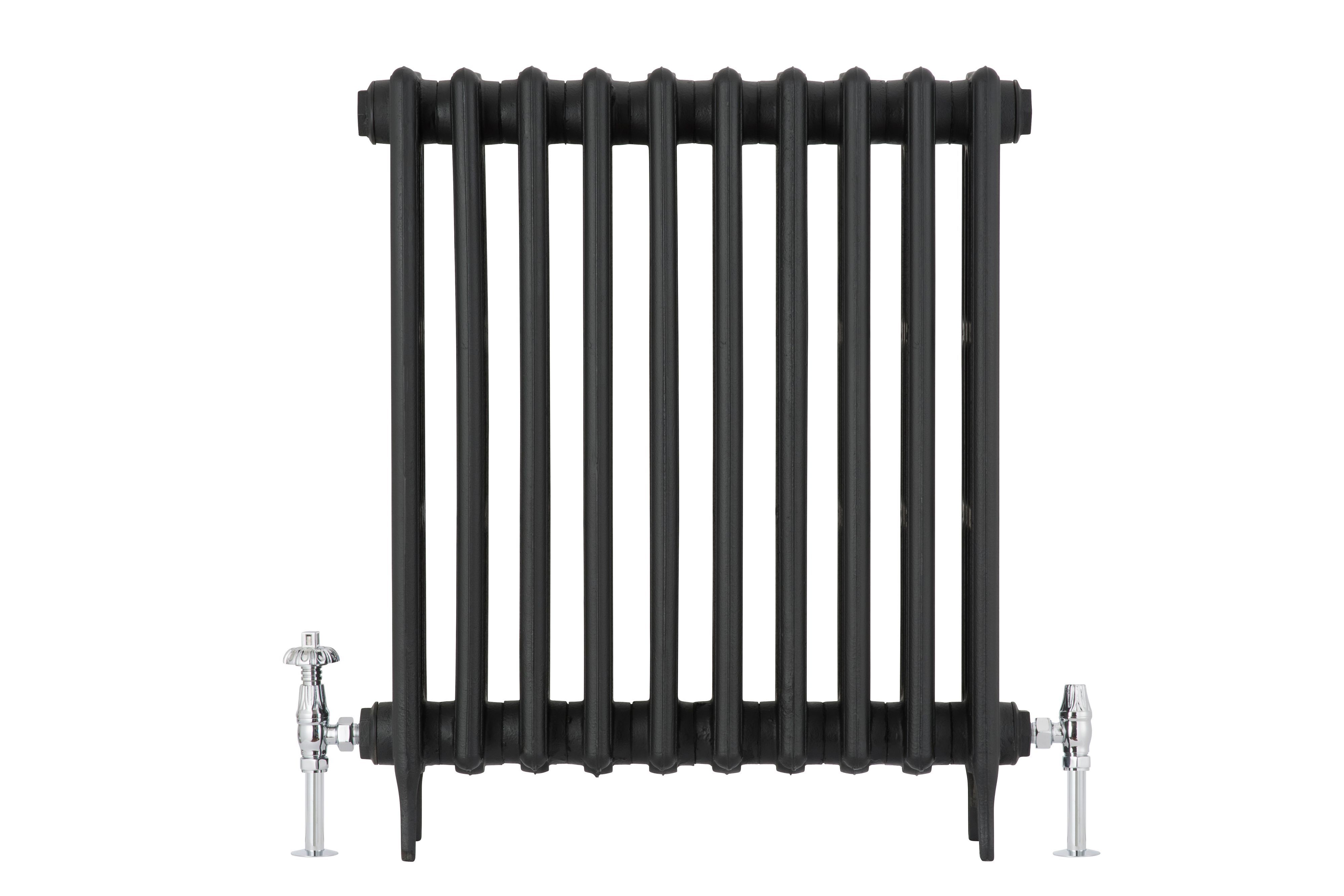 Arroll UK18 Chrome-plated Angled Thermostatic Radiator valve