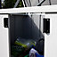 Arrow Greenvale 6x3 ft Pent Green & white Metal 2 door Shed