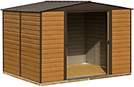 Arrow Woodvale 10x8 Apex Metal Shed - Assembly service included