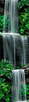 Art for the Home Cascade Stone Waterfall Wallpaper