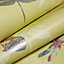 Arthouse Enchanted wings Citrus Insects Glitter effect Textured Wallpaper