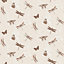 Arthouse Enchanted wings Copper Insects Glitter effect Wallpaper