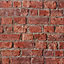 Arthouse Red Farmhouse brick Smooth Wallpaper