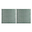 Artor Green Polyethylene (PE) Clippable deck tile (L)0.56m (W)555mm (T)10mm, Pack of 2