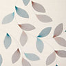 As Creation Adrianna motif Brown, cream & turquoise Leaf Textured Wallpaper