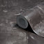 As Creation New england industrial Black & grey Distressed metal Smooth Wallpaper