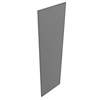 Ashford Matt Dusty grey End panel (H)1800mm