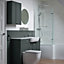 Ashford Standard Matt Kombu green Double Freestanding Bathroom Vanity unit (H)82cm (W)49.5cm
