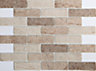 Assemini Brown Glass Mosaic tile, (L)298mm (W)262mm