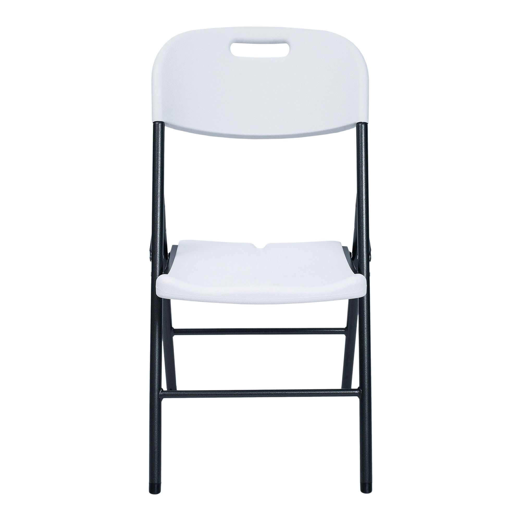 Astano White Plastic Foldable Chair