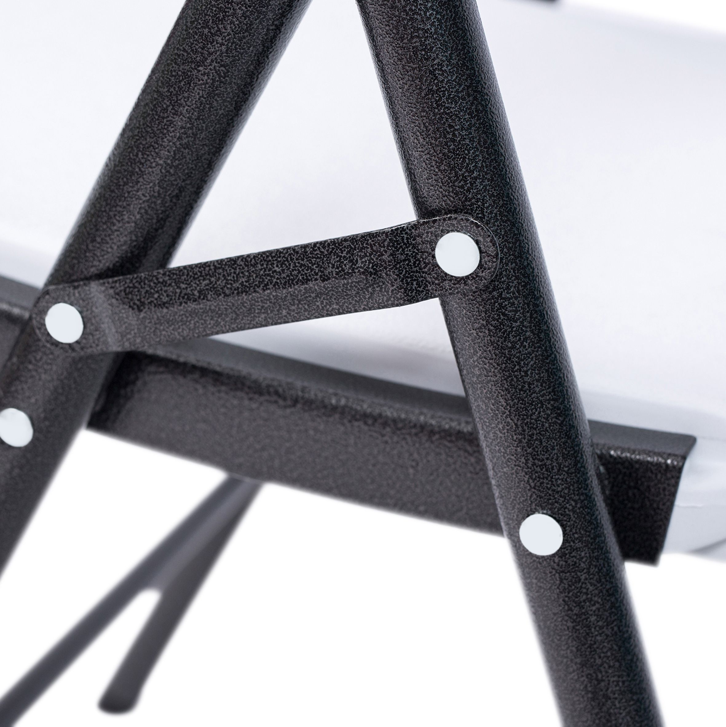 Astano White Plastic Foldable Chair
