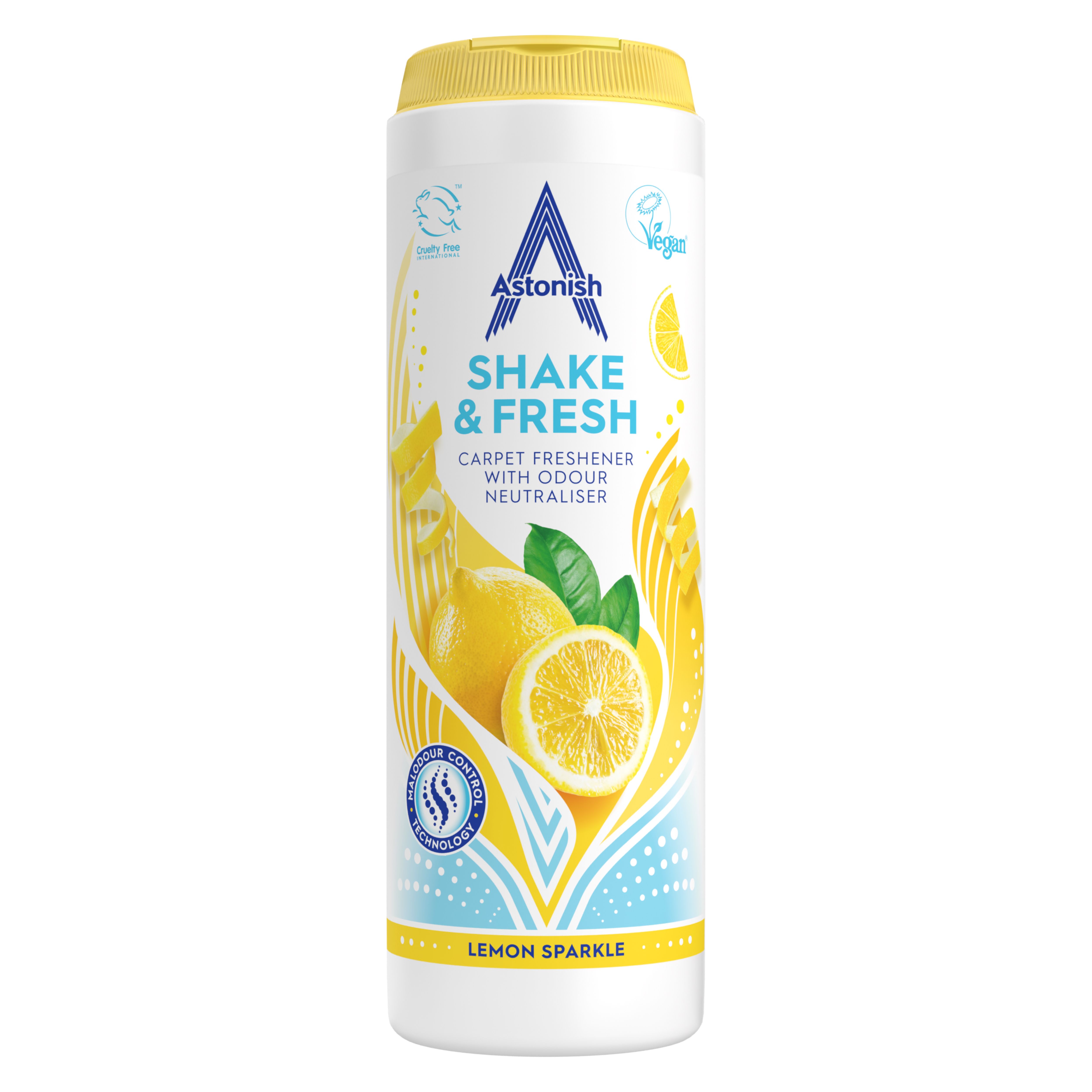 Astonish Shake & Fresh Lemon Sparkle Carpet freshener, 350g