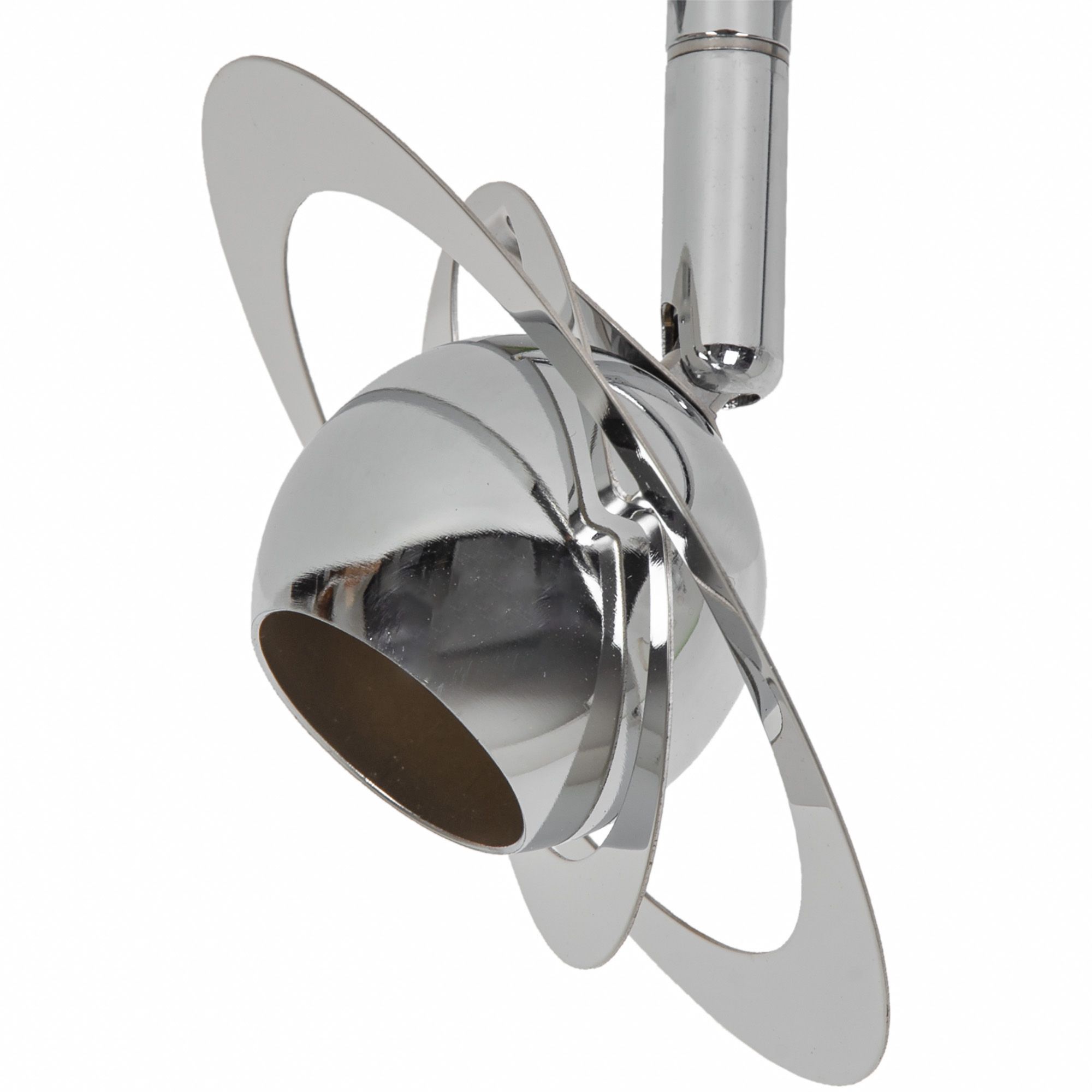 Astraea Plate Chrome 3 Light Spotlight