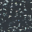 Astral Sparkle effect Black Worktop edging tape, (L)3m