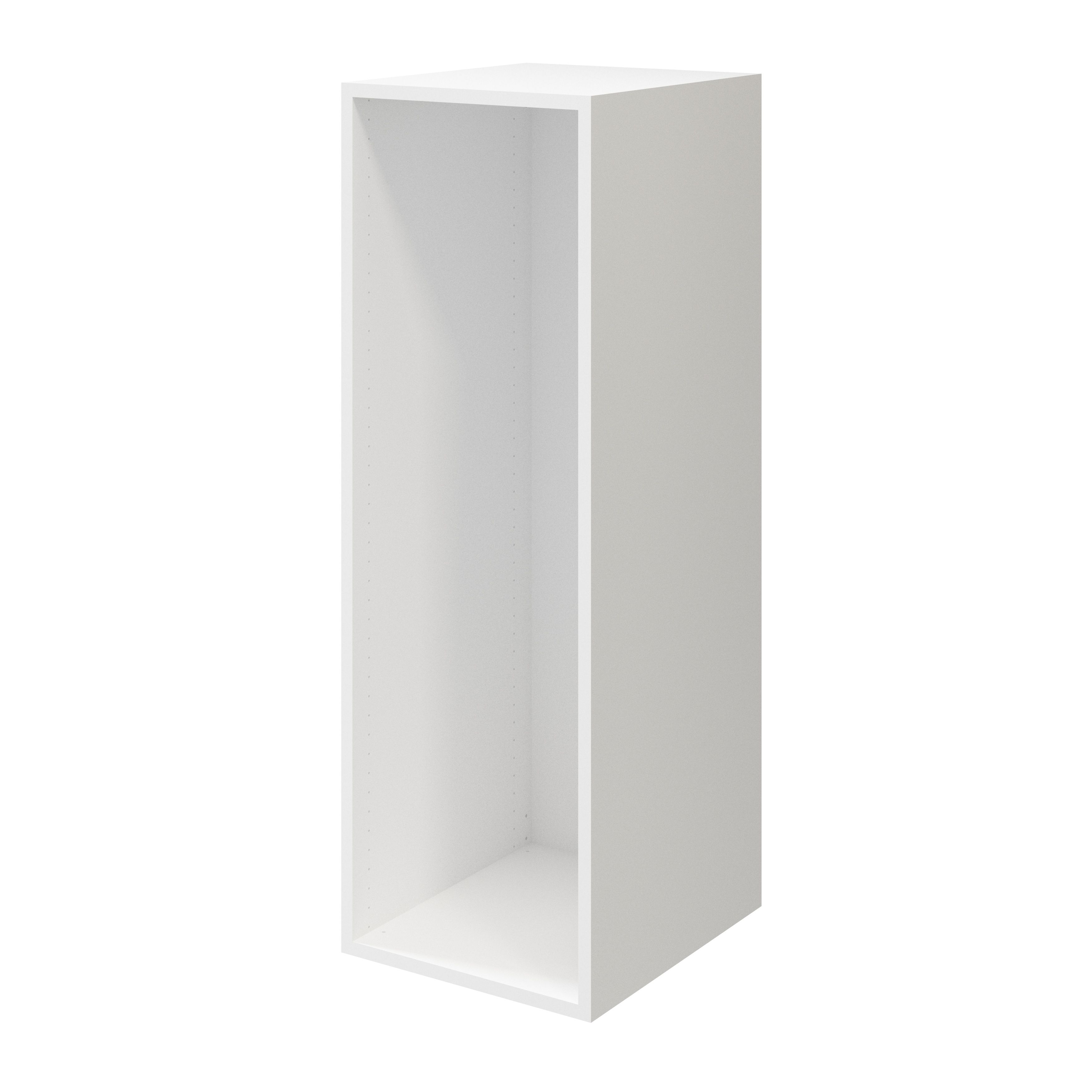Atomia Freestanding Gloss anthracite & white 6 Drawer Tall Chest of drawers (H)1125mm (W)375mm (D)450mm