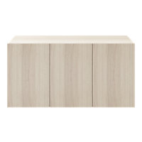 Atomia Matt Chipboard 3 door 1 drawer Medium Sideboard (H)750mm (W)1500mm (D)470mm