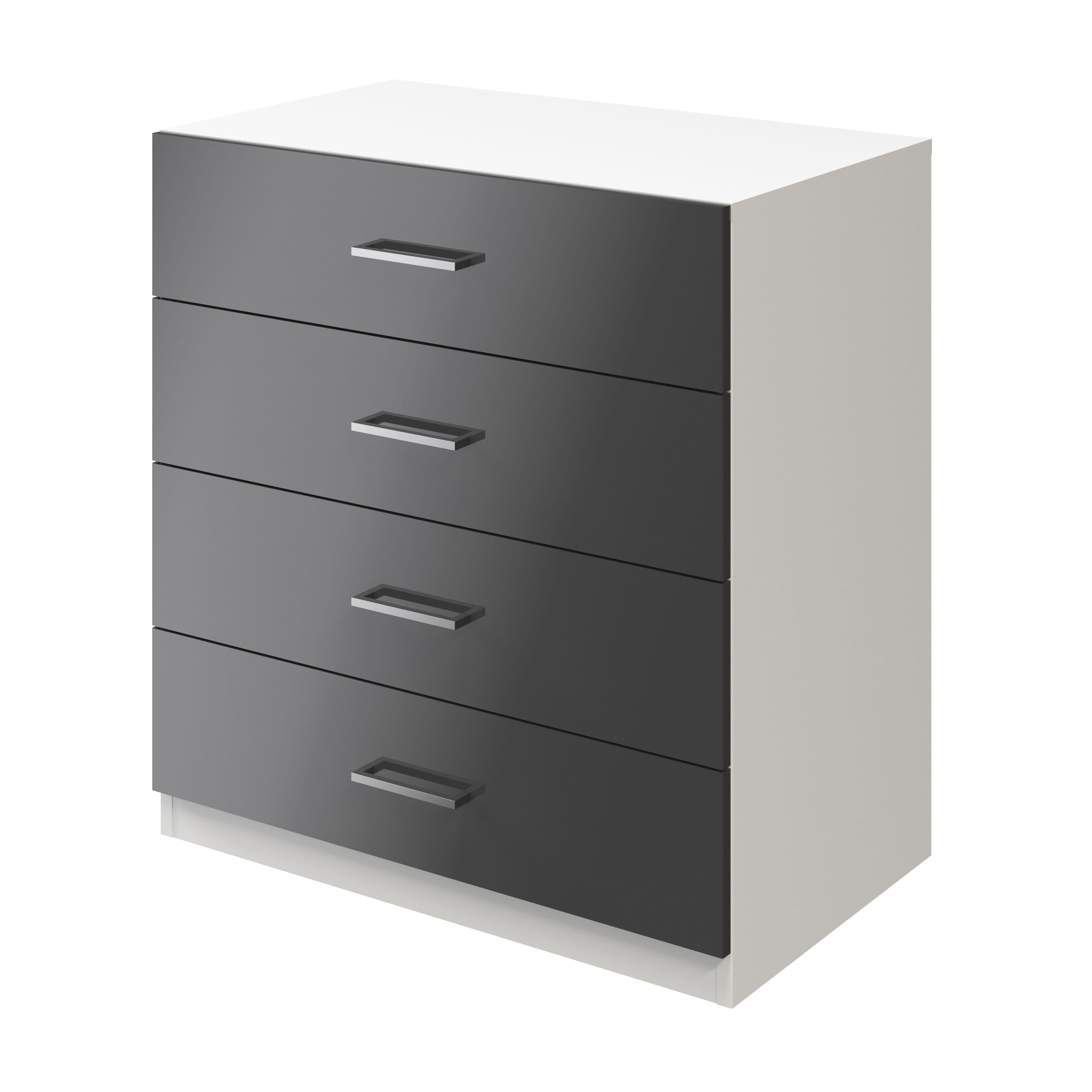 White single deals chest of drawers