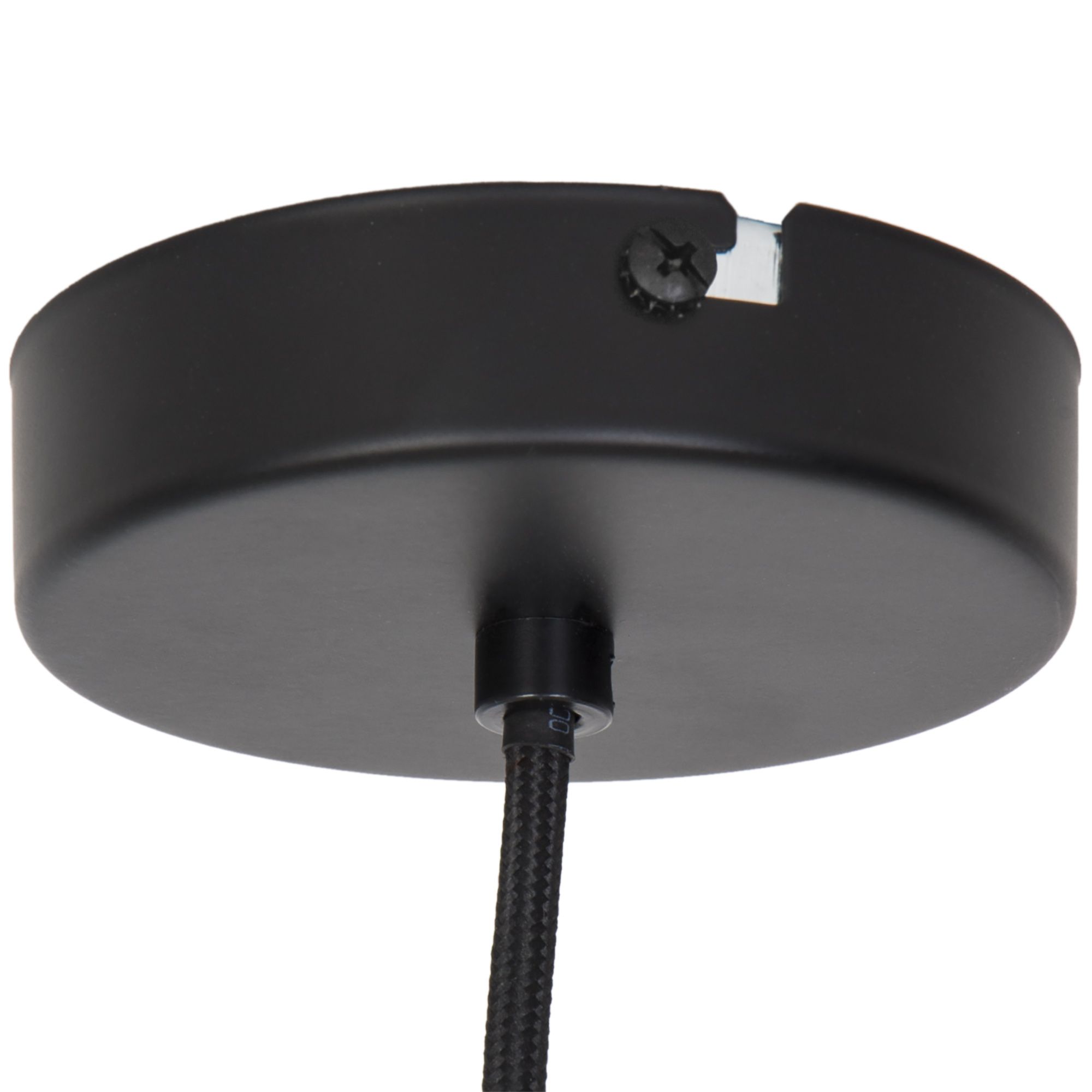Aulavik Grey Stone effect Pendant ceiling light, (Dia)220mm