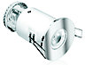 Aurora White Chrome effect Non-adjustable Fire-rated Downlight 5W IP65