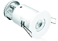 Aurora White Non-adjustable Fire-rated Downlight 5W IP65