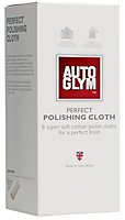Autoglym Yellow Cotton Polishing cloth, Pack of 8