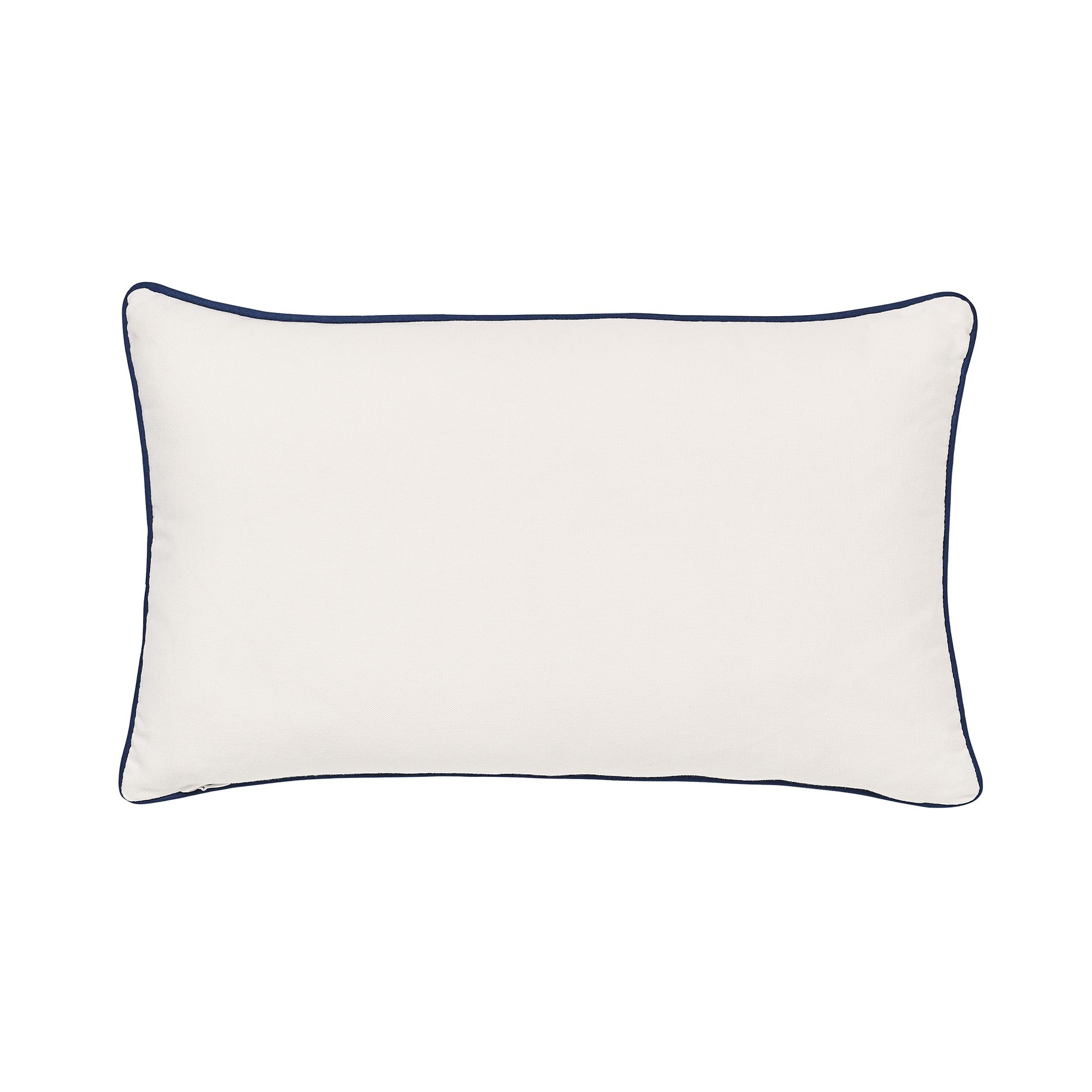 Aventurine Blue & grey Birds Indoor Cushion (L)50cm x (W)30cm