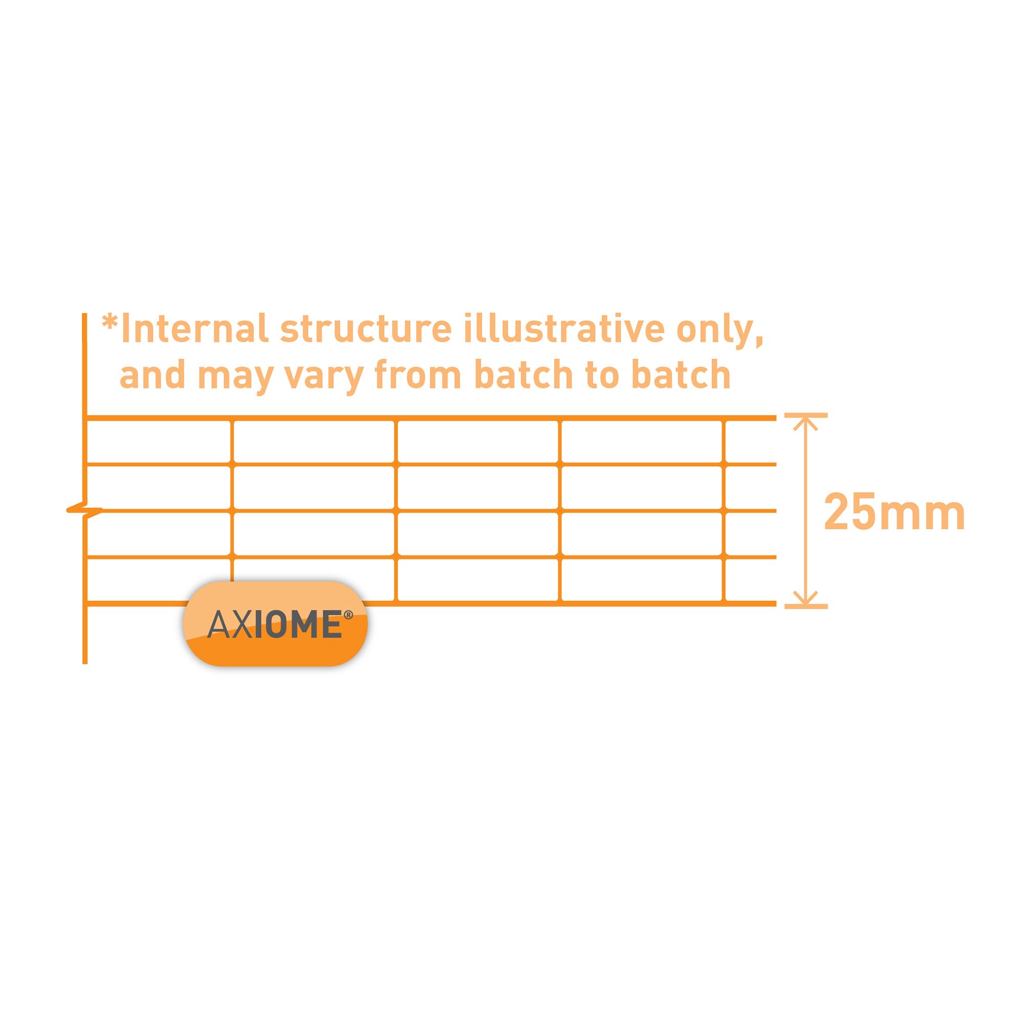 Axiome Clear Polycarbonate Multiwall Roofing sheet (L)3m (W)1000mm (T)25mm