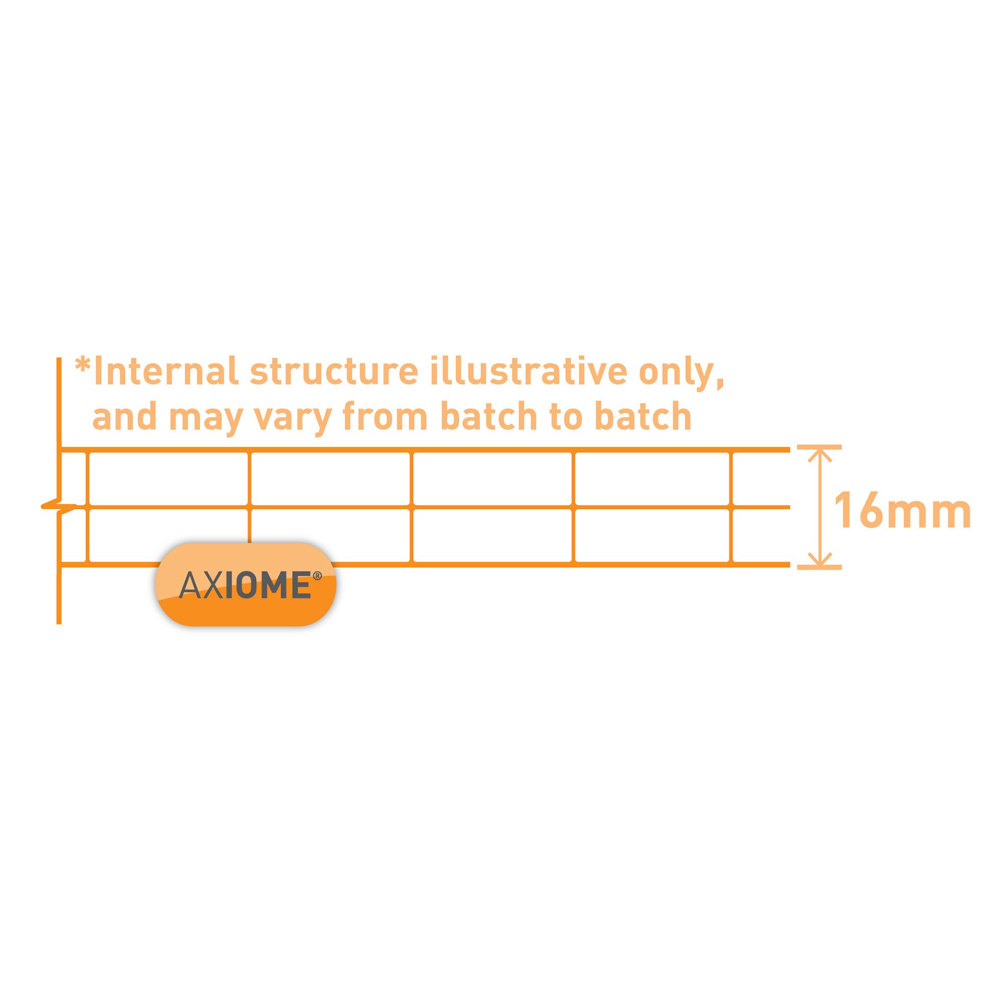 Axiome Opal effect Polycarbonate Multiwall Roofing sheet (L)2.5m (W)690mm (T)16mm