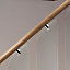 Axxys® Contemporary Oak Rounded Handrail, (L)3.6m (W)54mm