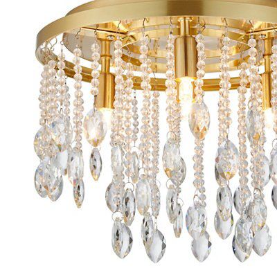 Gold store chandelier b&q