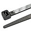 B&Q Black Cable tie (L)295mm, Pack of 200