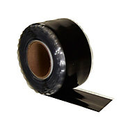 B&Q Black Self-amalgamating Tape (L)3m (W)25.4mm