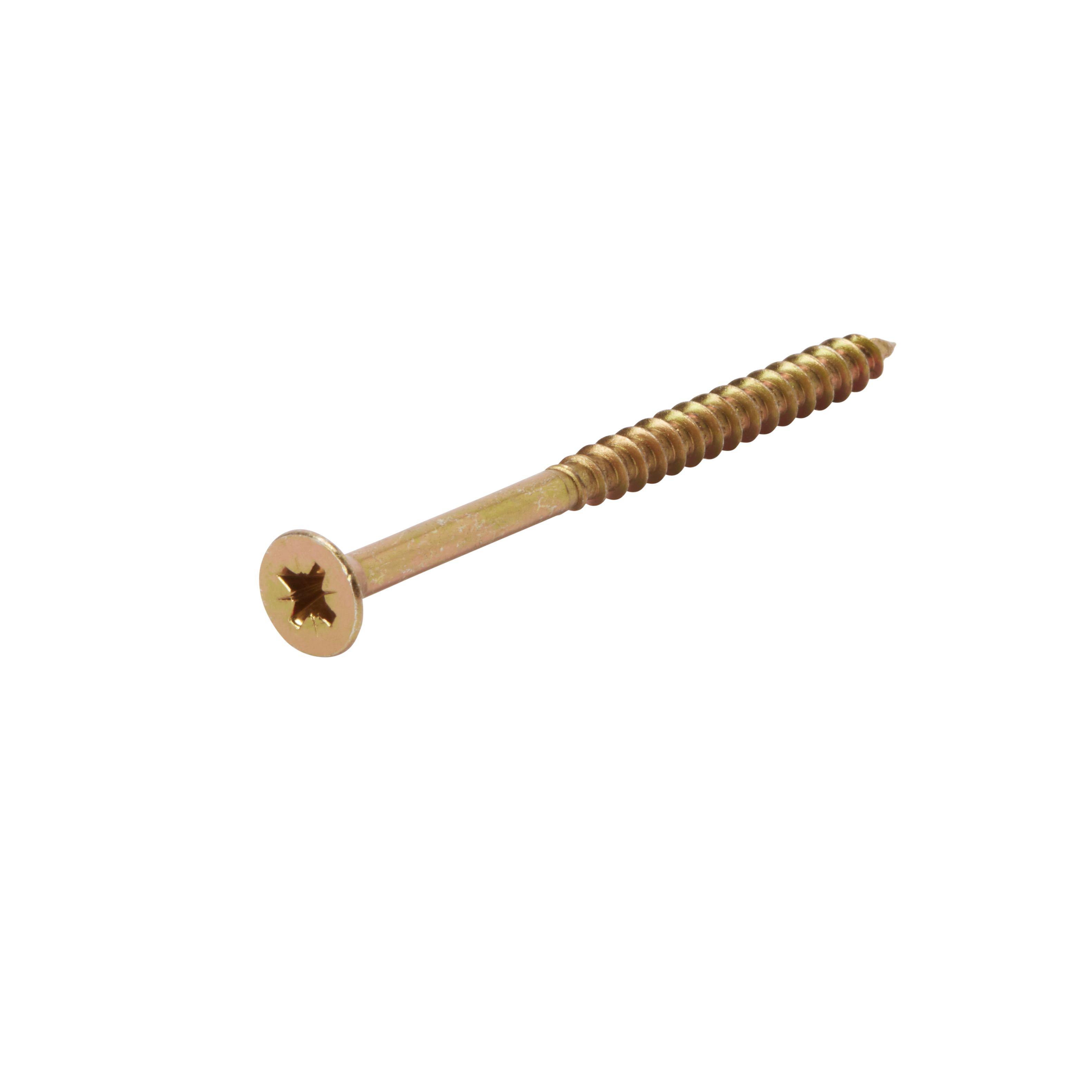 B&Q PZ Double-countersunk Zinc-plated Carbon steel (C1022) Screws trade case, Pack of 1400