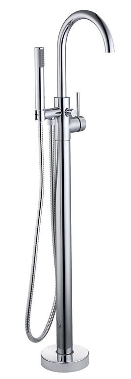 Cooke & Lewis B&Q B&Q Price £132 Cooke  &  Lewis Standpipes Free Standing Bath 