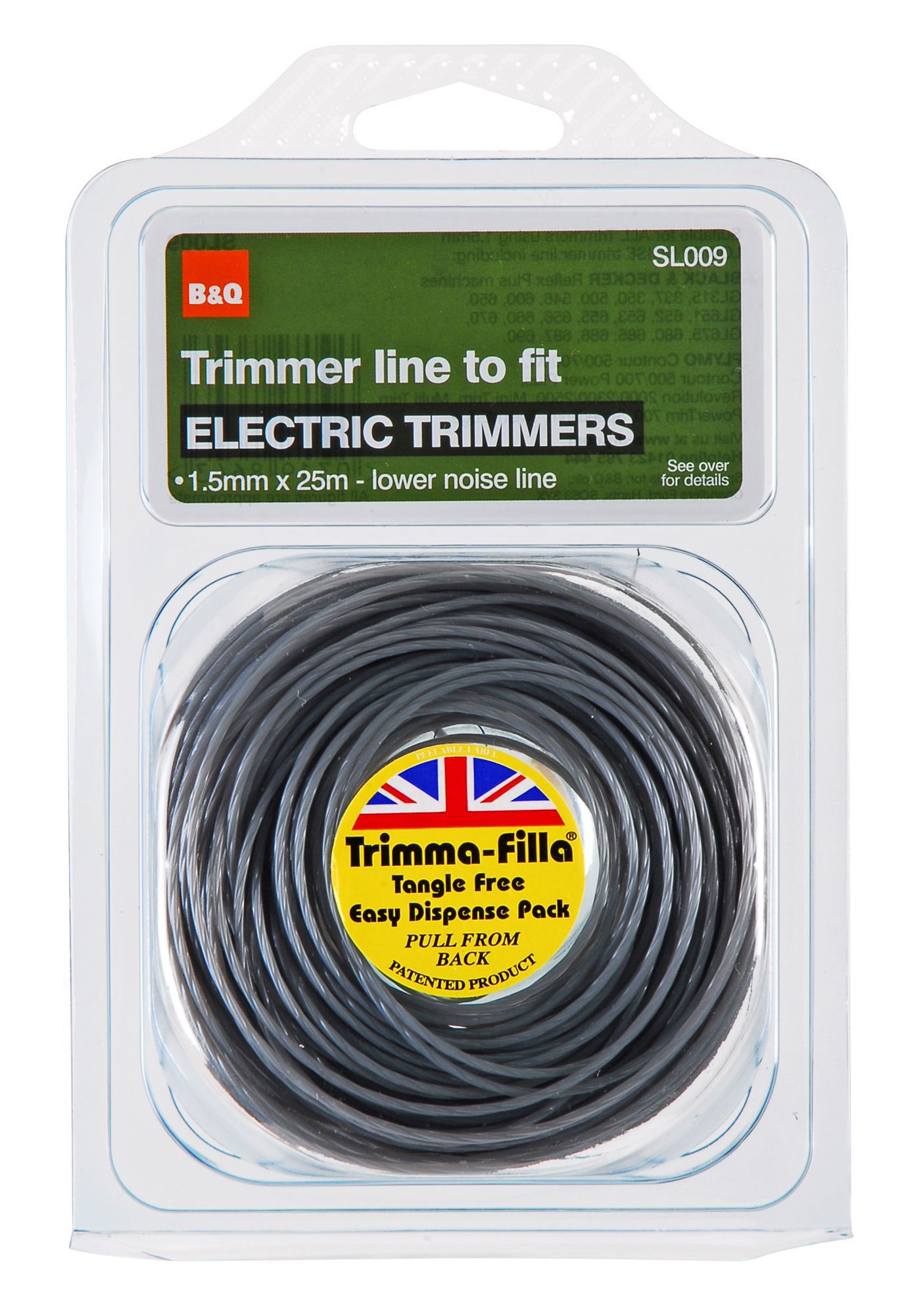 B and store m strimmer wire