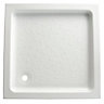 B&Q Square Shower tray (L)900mm (W)900mm (H)95mm