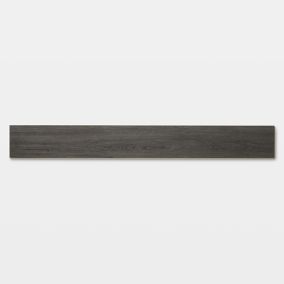 Baila Dark Grey Wood effect Planks Sample of 1