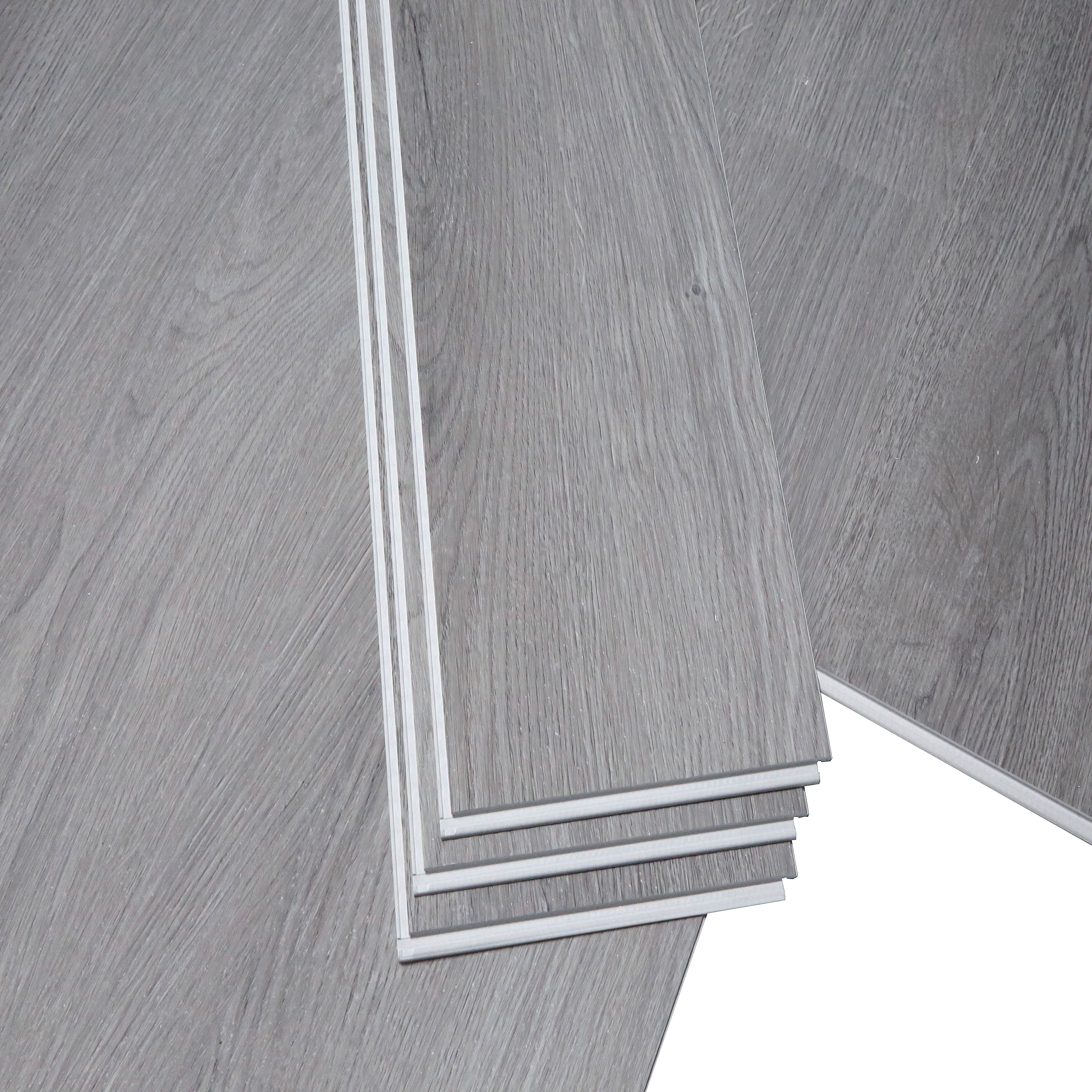 Baila Grey Wood effect Planks Sample of 1