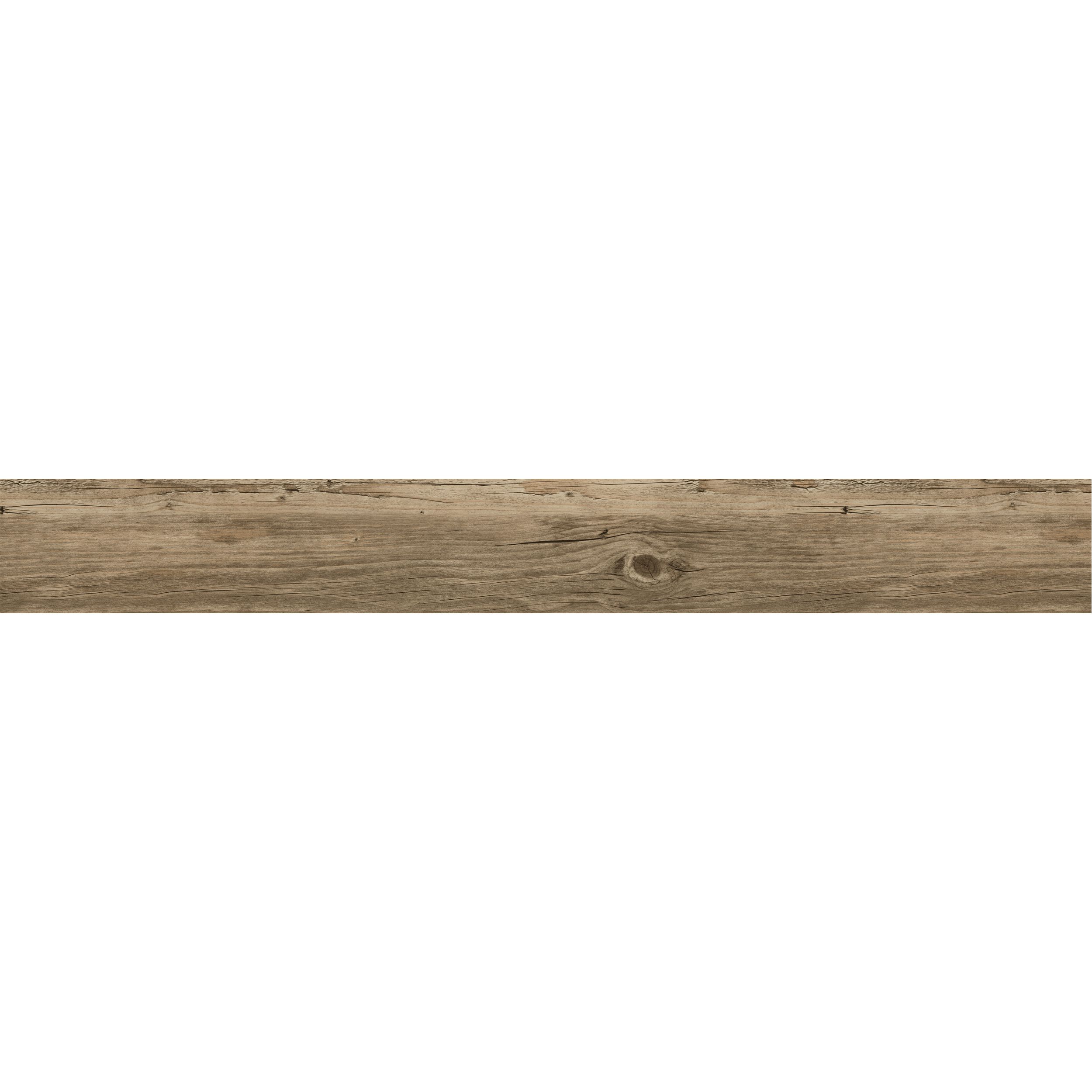 Baila Natural Dark Wood effect Planks Sample of 1
