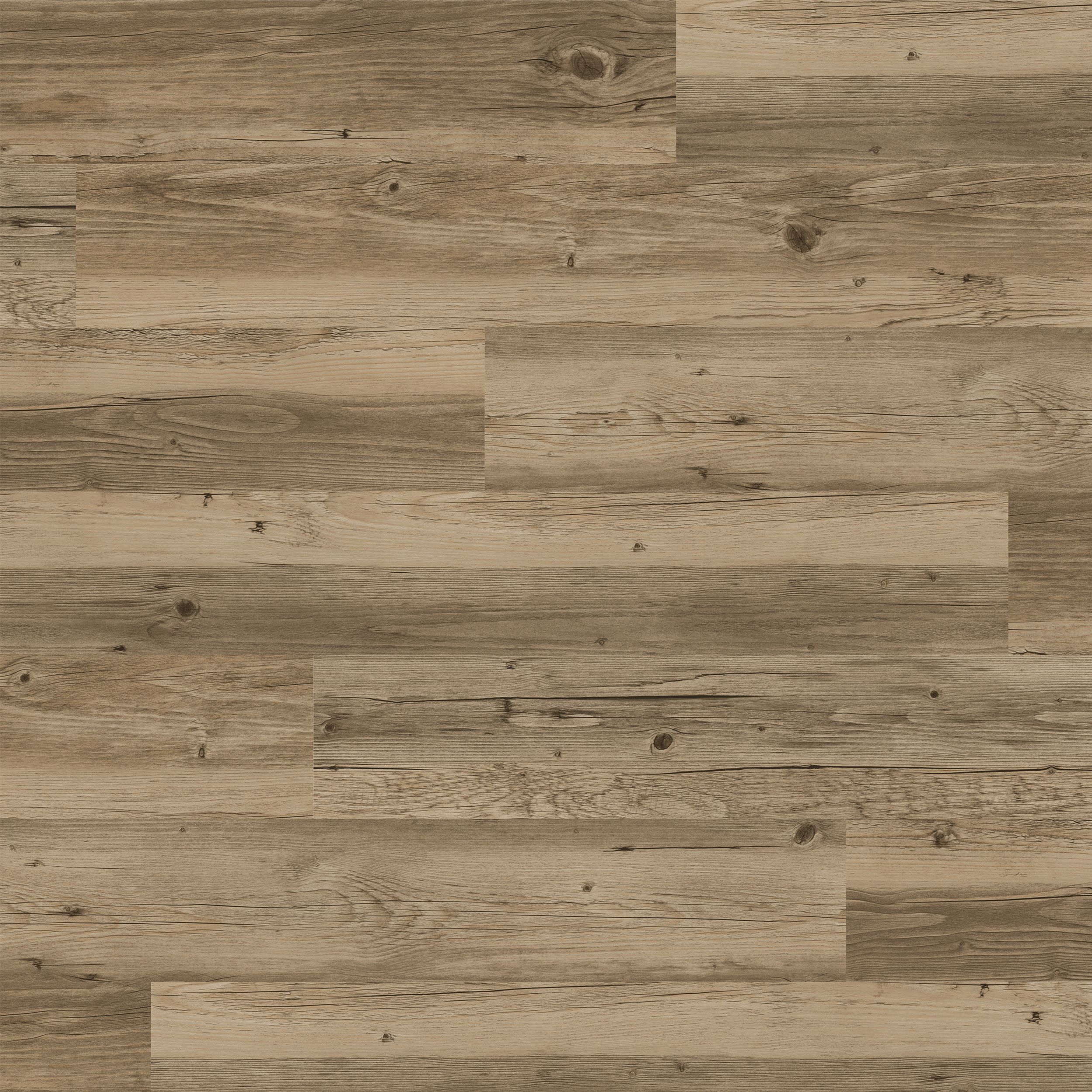 Baila Natural Dark Wood effect Planks Sample of 1