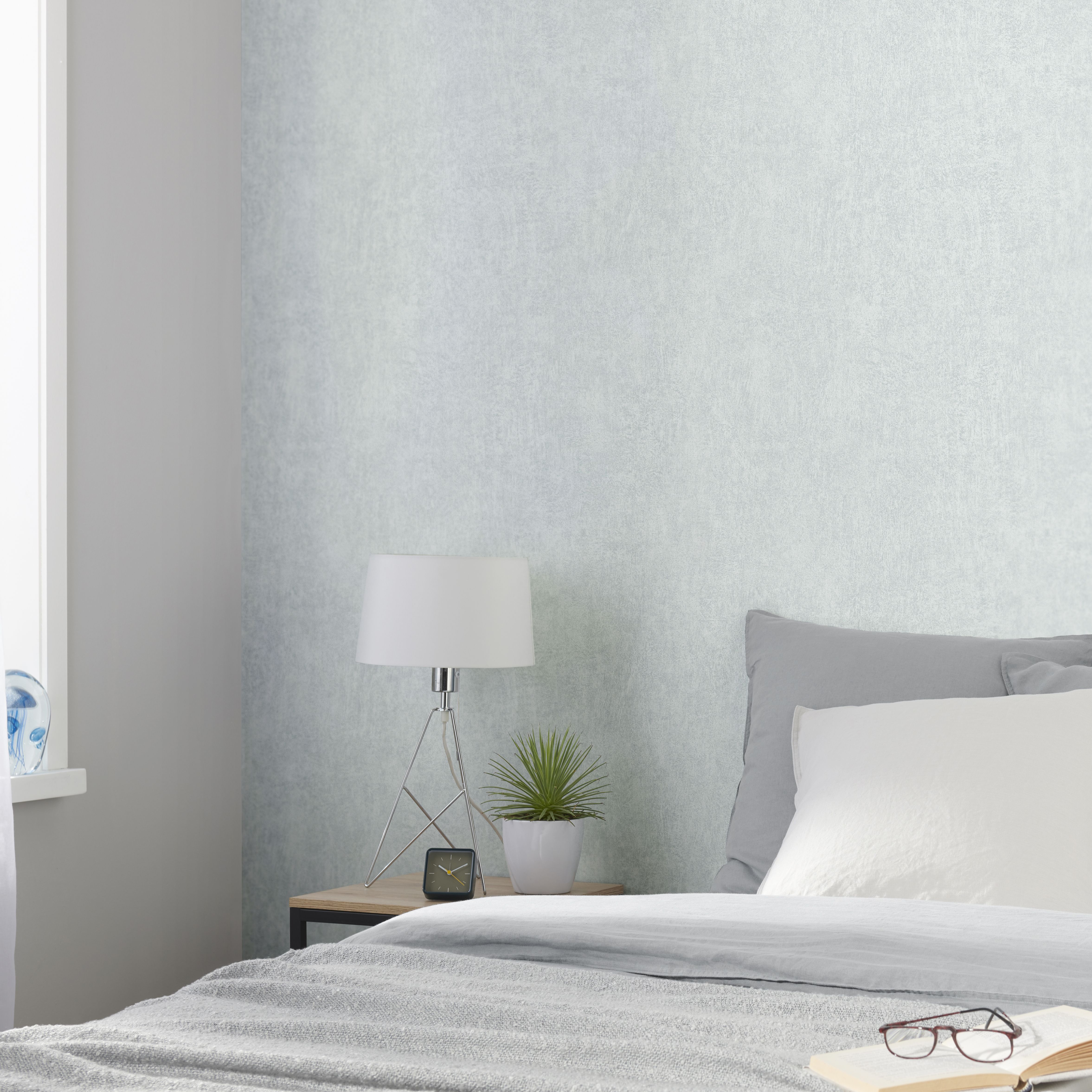 Balisi Grey Textured Wallpaper Sample