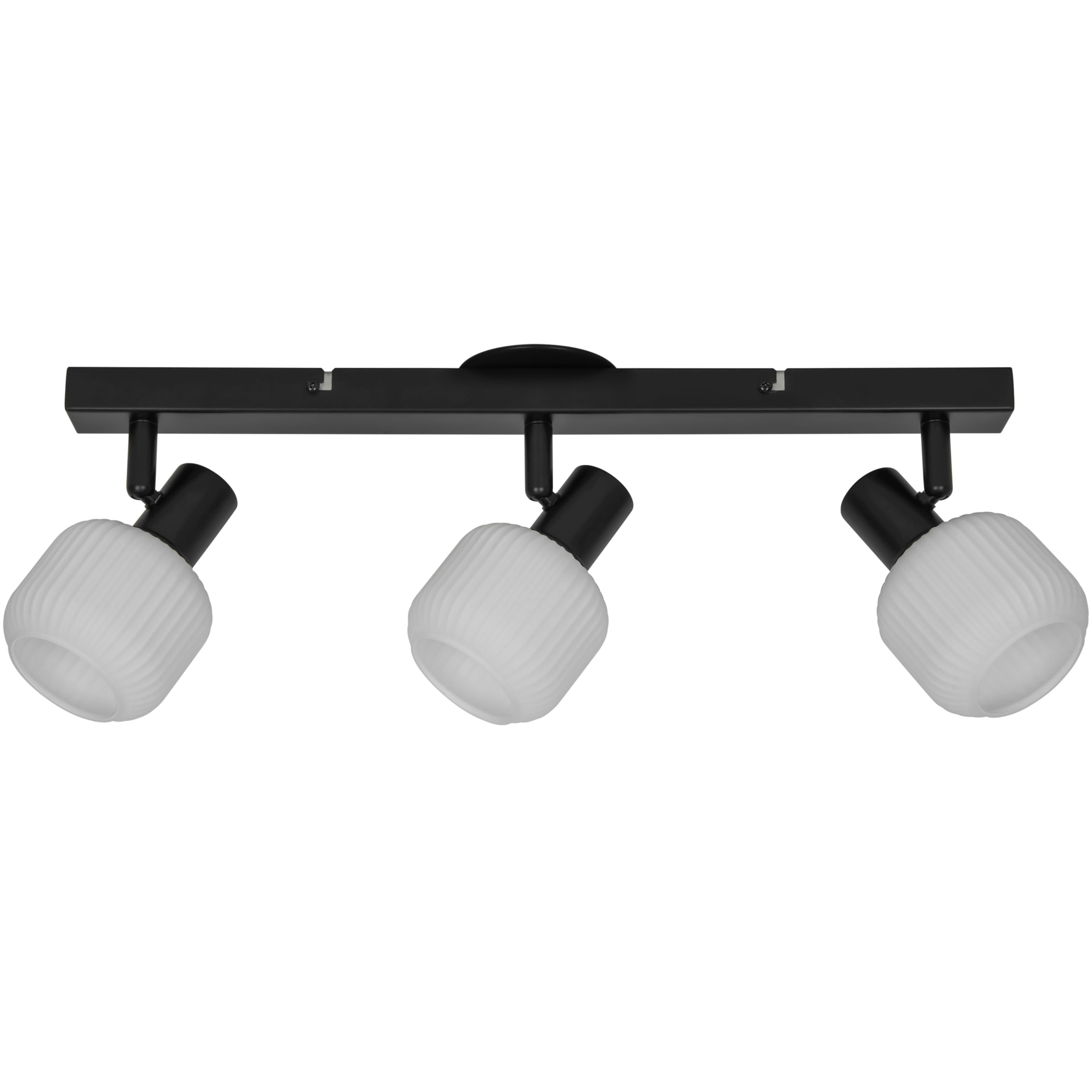 Bar Matt Black 3 Light Spotlight