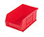 Barton Red Semi open fronted containers