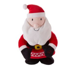 Battery-powered Walking & singing Multicolour Santa character