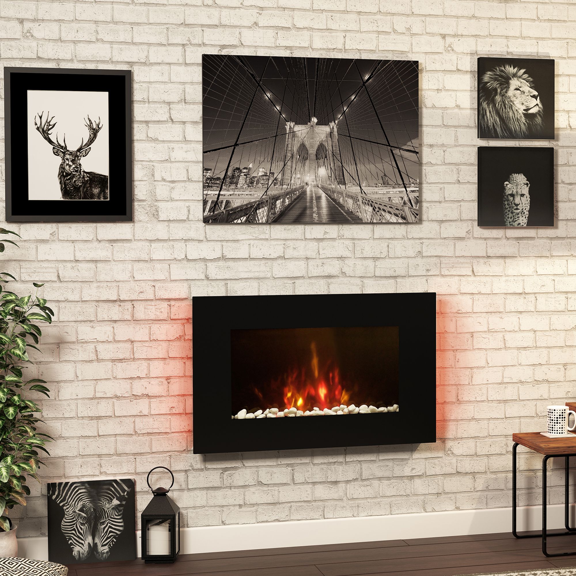 Be Modern Abington 2kW Electric Fire