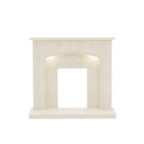 Be Modern Adriana Manila Fire surround set with Lights included