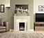 Be Modern Annabelle Manila Fire surround set with Lights included