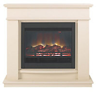 Be Modern Avalon Black Stone effect Fire suite